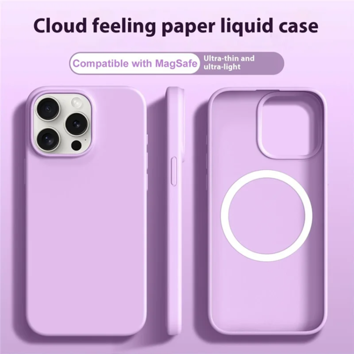 A-One Brand - iPhone 14 Pro Max Mobilskal MagSafe Ultra Thin Silikon