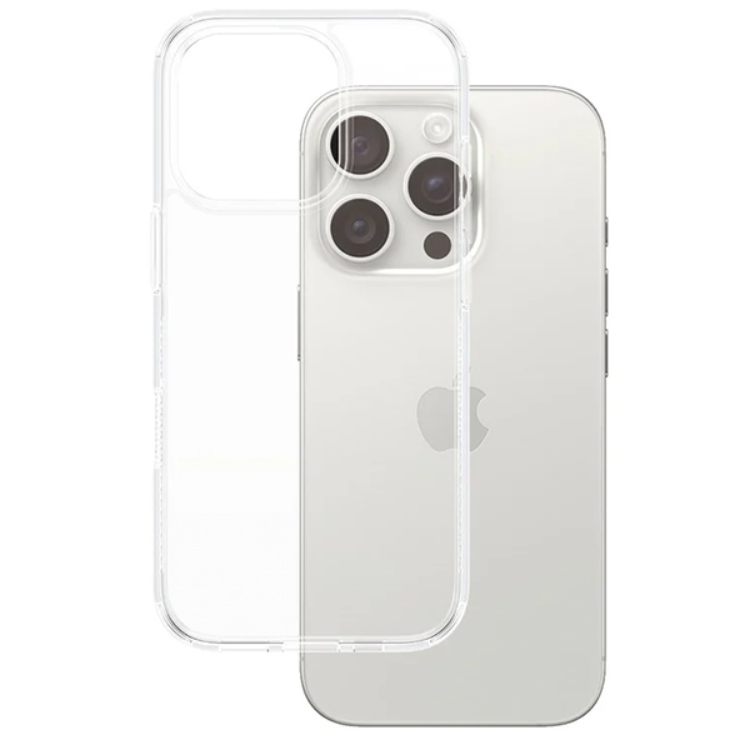PanzerGlass iPhone 16 Pro Mobilskal Hard - Vit/Transparent | 2353 | AlltMobil
