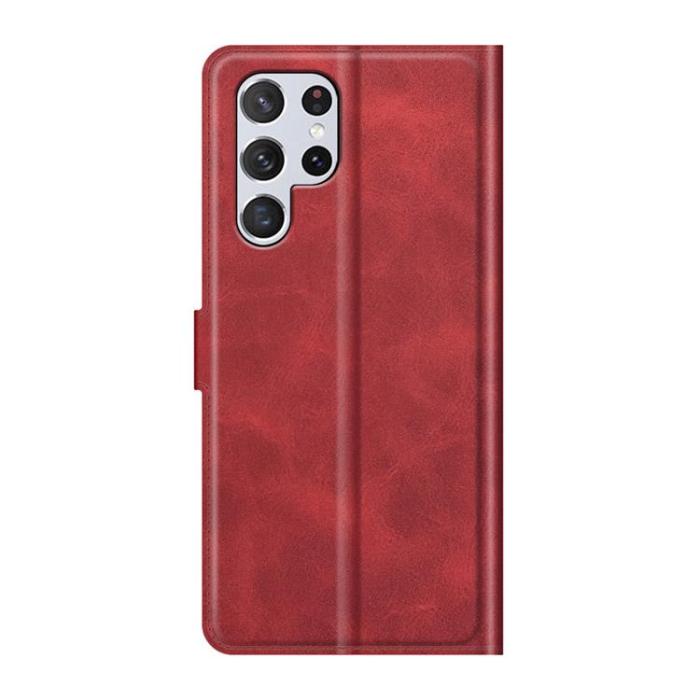 OEM - Flip Folio Fodral Galaxy S22 Ultra - Röd