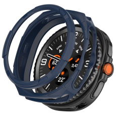 A-One Brand - Galaxy Watch 8 Classic (46mm) Skal Hollow Design - Midnattsblå