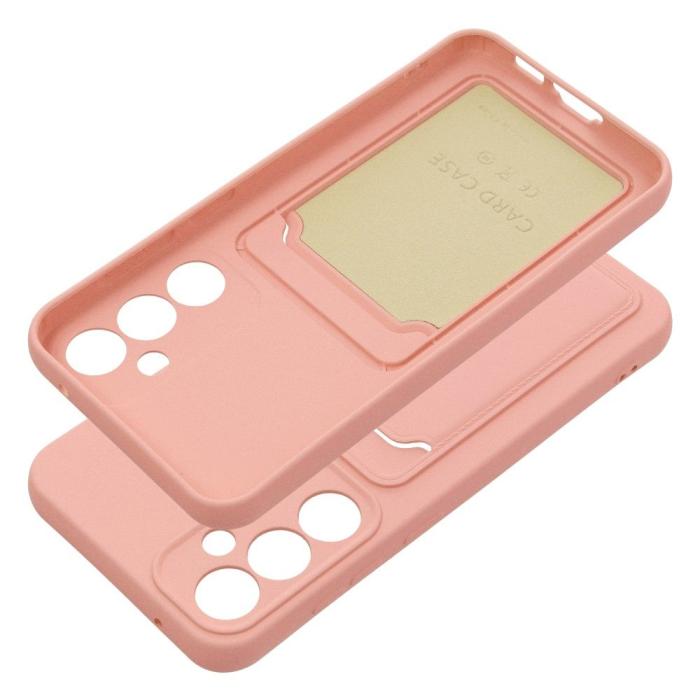 OEM - Galaxy S23 FE Mobilskal Korthållare - Rosa