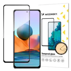 WildMan - Wozinsky Full Glue Härdat glas Xiaomi Redmi Note 10 Pro - Svart