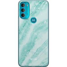 Gustaf - Mobilskal till Motorola Moto G71 5G med Mint Marble