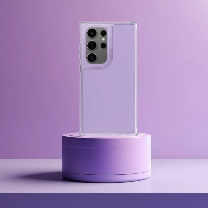 OEM - Xiaomi Redmi Note 14 4G/5G Mobilskal Matrix - Ljuslila