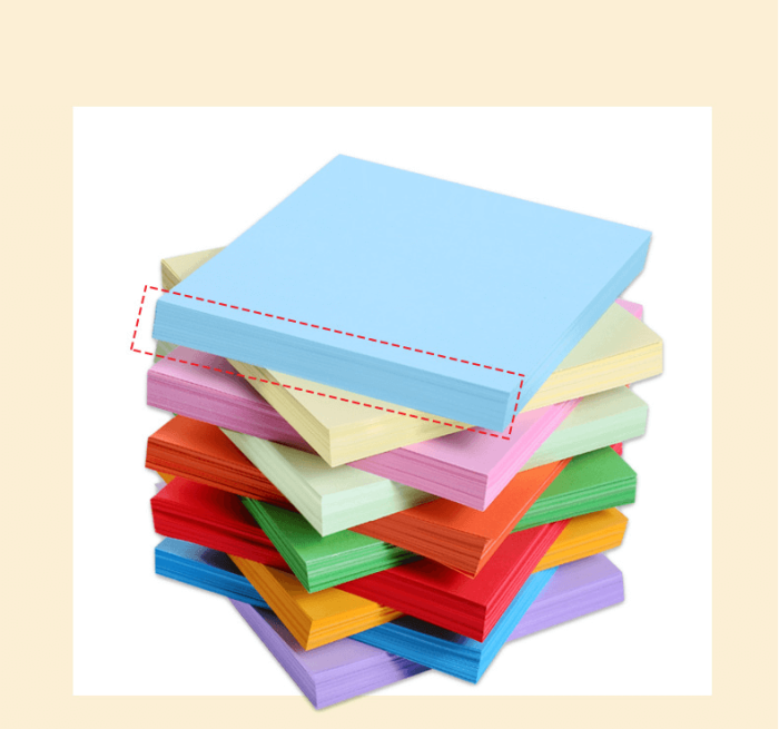 OEM - 20-Pack Origami Papper - Ddakji - Squid Game - Blandade Färger