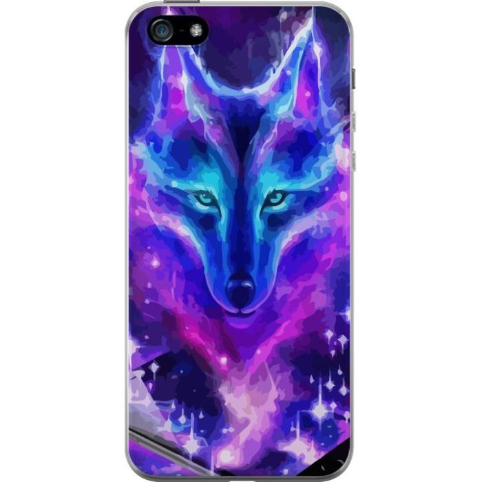 iSecrets - Mobilskal till Apple iPhone 5 med Neon Varg