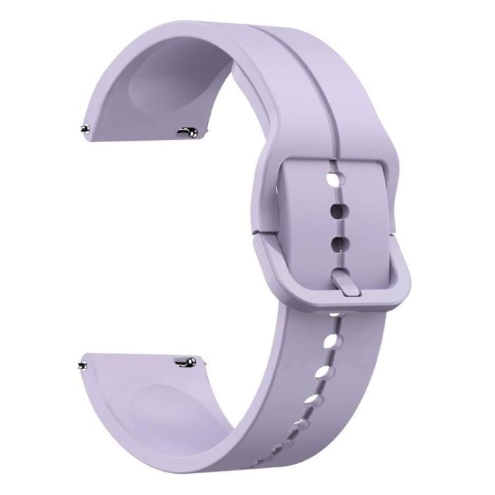 OEM - Galaxy Watch 6 Classic (43mm) Armband Silikon - Lila