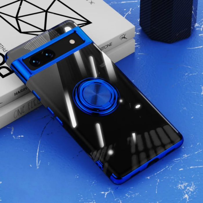 Taltech - Google Pixel 7A Mobilskal Elektropläterat - Blå