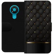 Gustaf - Pl&aring;nboksfodral till Nokia 3.4 med Luxury Opulence
