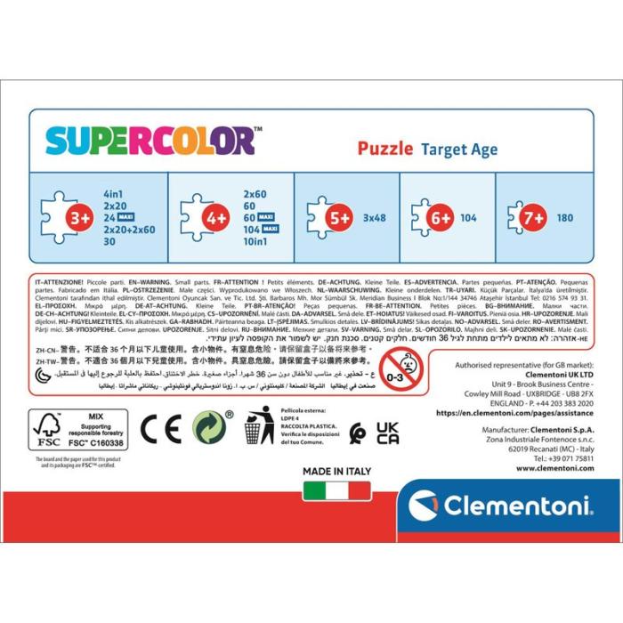 CLEMENTONI - CLEMENTONI Pussel 60 Pcs Frozen 2