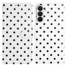 OEM - Pl&aring;nboksfodral f&ouml;r Samsung Galaxy S26 Plus Konstl&auml;der Stativ - Vit