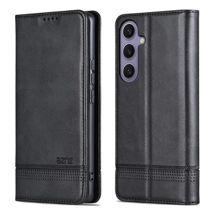 AZNS - AZNS Plånboksfodral för Samsung Galaxy S26 Plus Konstläder - Svart