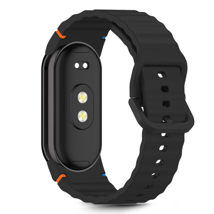 Tech-Protect - Tech-Protect Xiaomi Smart Band 8/9/10/NFC Armband Silikon - Svart