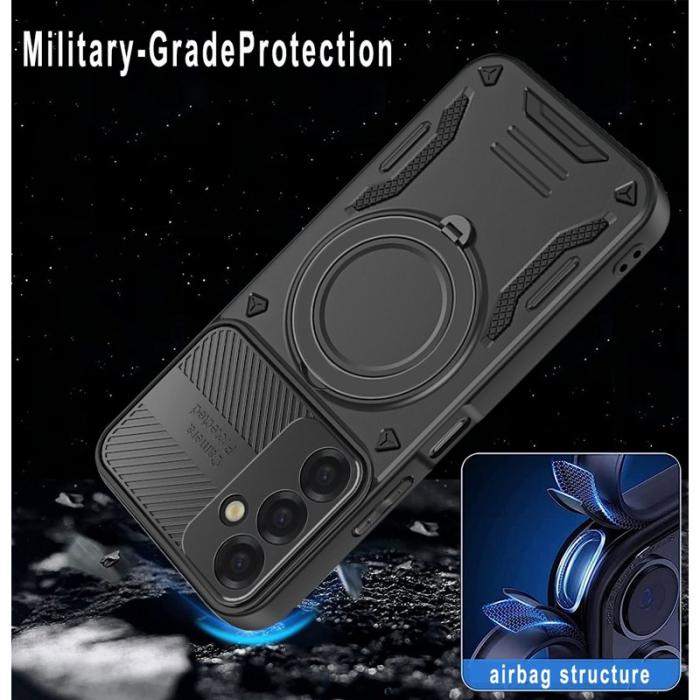 OEM - Mobilskal för Samsung Galaxy S26 Magnetiskt Shockproof TPU + PC - Svart