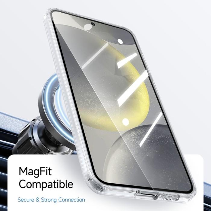 OEM - Mobilskal för Samsung Galaxy S26 Magnetiskt Shockproof TPU - Vit