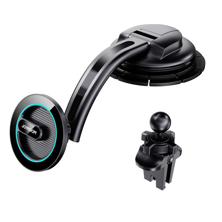 Alternativ bild 0 för Joyroom JR-ZS366-W magnetic car cockpit/air vent holder (black)