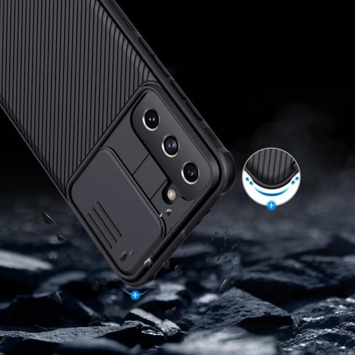 Nillkin - Nillkin CamShield Pro Skal Galaxy S21 5G - Svart
