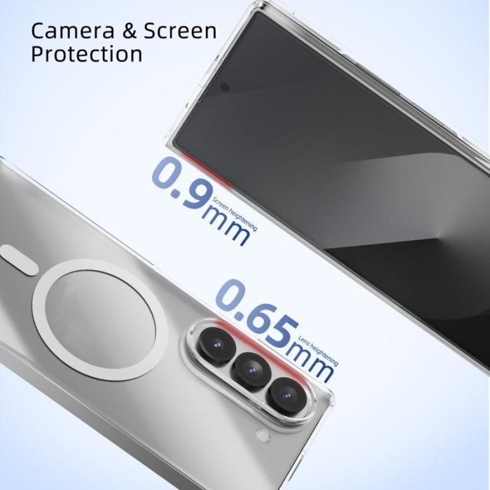 ABEEL - ABEEL Mobilskal till Samsung Galaxy Z Fold5 5G Transparent PC Anti Scratch