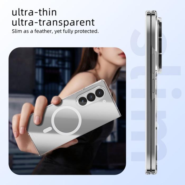 ABEEL - ABEEL Mobilskal till Samsung Galaxy Z Fold5 5G Transparent PC Anti Scratch