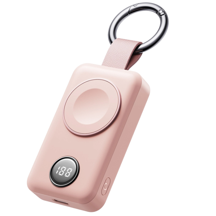 Joyroom - Joyroom Powerbank Trådlös 2000mAh 3W För Apple Watch - Rosa