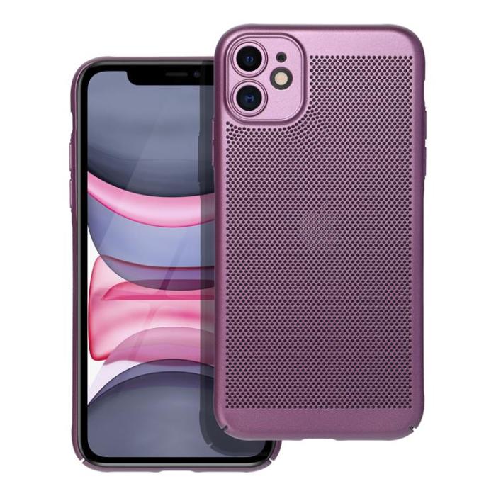 OEM - iPhone 11 Mobilskal Breezy - Lila