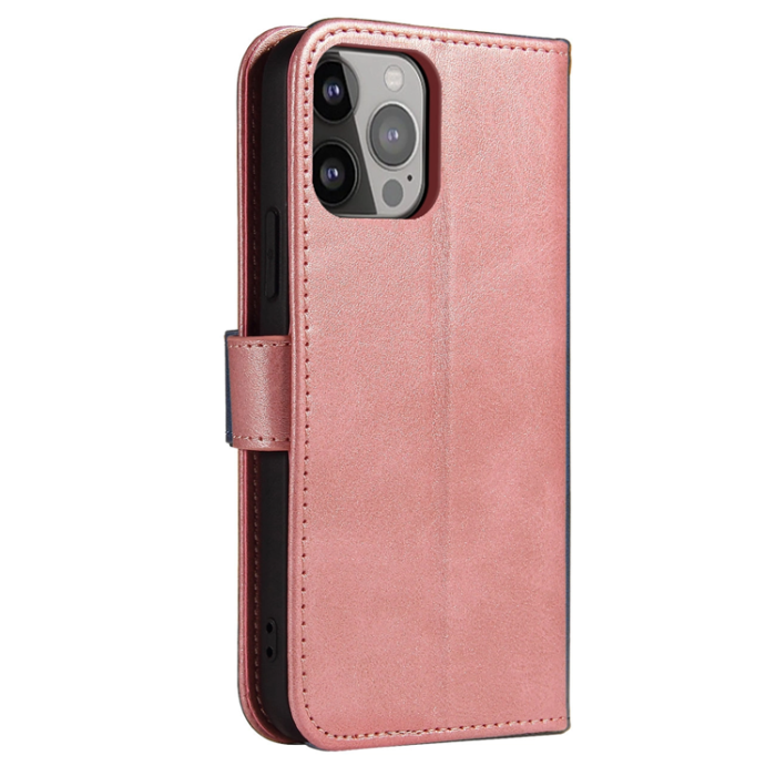 OEM - iPhone 15 Pro Plånboksfodral Magnet - Rosa