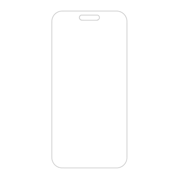 Taltech - iPhone 15 Pro Skärmskydd Matt - Transparent
