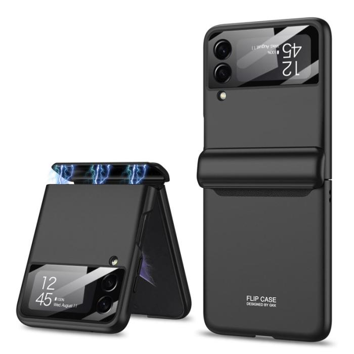 GKK - GKK Samsung Galaxy Z Flip4 Fodral Hård PC - Svart