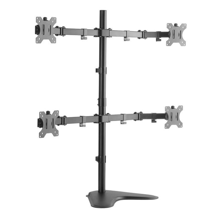 LogiLink - LOGILINK Monitorställ / fot Quad 13-32