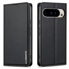 LC.imeeke - LC.IMEEKE L1 Series Google Pixel 10 Pro Pl&aring;nboksfodral Konstl&auml;der - Svart