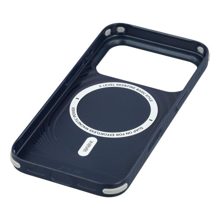 X-Level - X-LEVEL Mobilskal till iPhone 17 Pro MagSafe Hård PC TelefonBlå