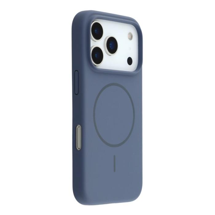 X-Level - X-LEVEL Mobilskal till iPhone 17 Pro MagSafe Liquid Silicone Blå