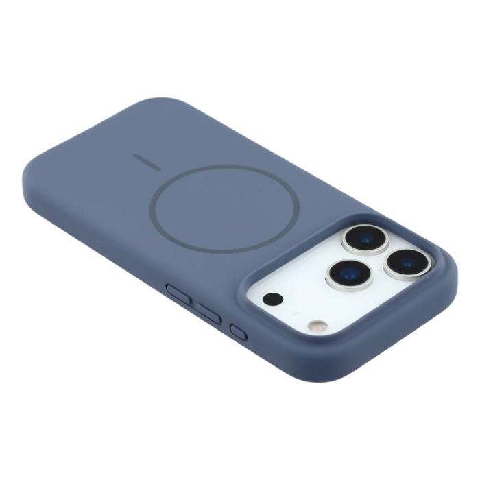 X-Level - X-LEVEL Mobilskal till iPhone 17 Pro MagSafe Liquid Silicone Blå
