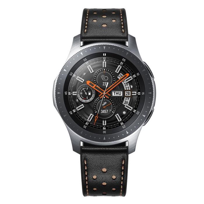 Tech-Protect - Tech-Protect Galaxy Watch (42mm) Armband Läder - Svart