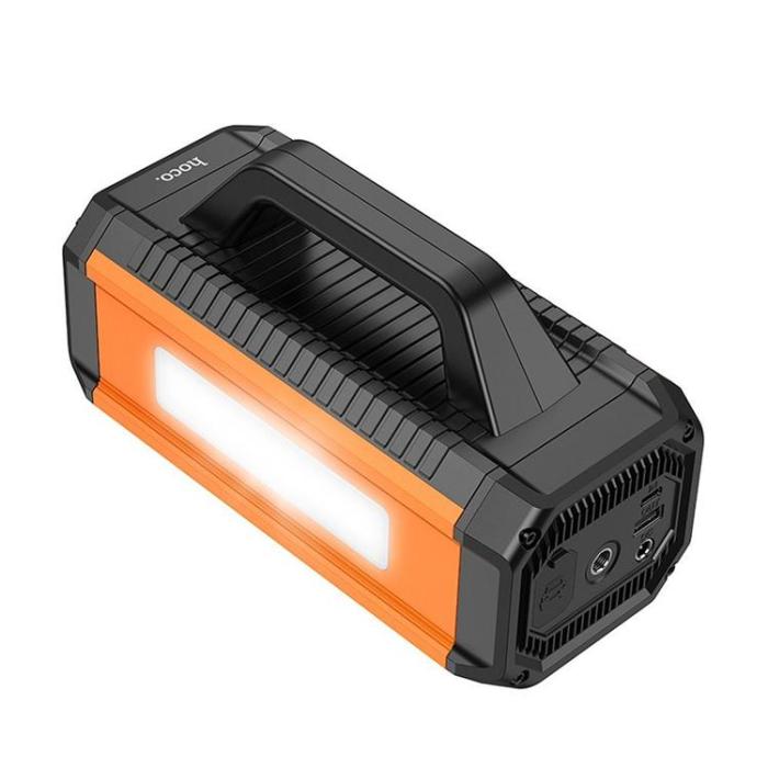 Hoco - Hoco Starthjälp Powerbank 10000 mAh 18W - Orange-Svart