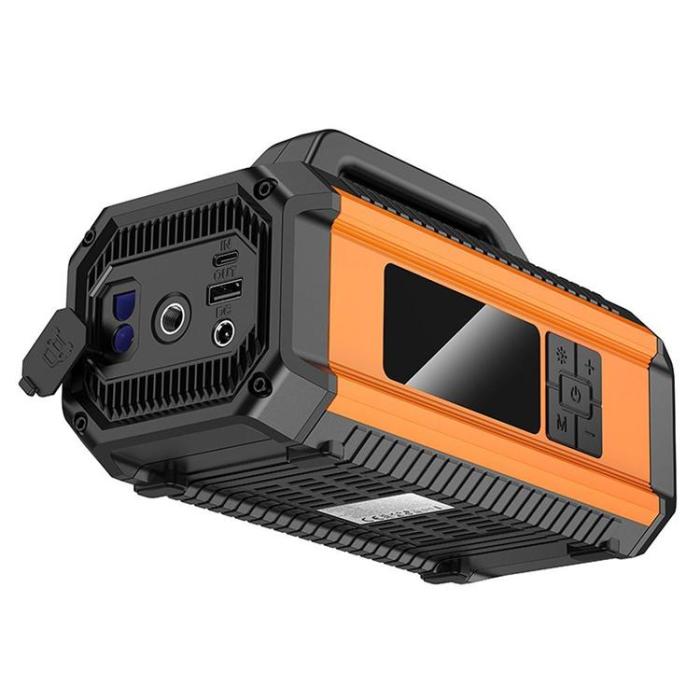 Hoco - Hoco Starthjälp Powerbank 10000 mAh 18W - Orange-Svart
