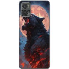 iSecrets - Mobilskal till Motorola Moto E22i med Ylande varg