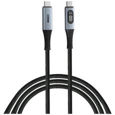 Verbatim - Verbatim USB-C Till USB-C 100W Kabel 120cm Sync & Charge - Svart