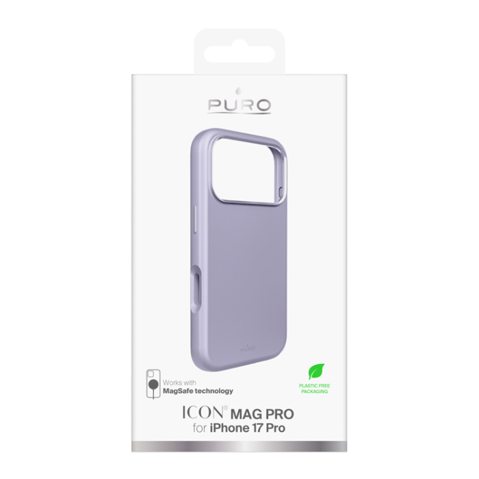 Puro - Puro iPhone 17 Pro Mobilskal Magsafe Liquid Silikon - Rosa