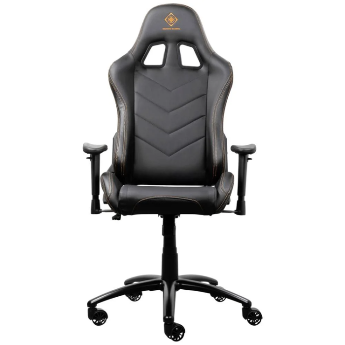 Deltaco - DELTACO GAMING Gamingstol i Konstläder DC310 - Svart/Orange