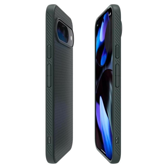 Spigen - Spigen Google Pixel 9 Pro XL Mobilskal Liquid Air - Abyss Grön