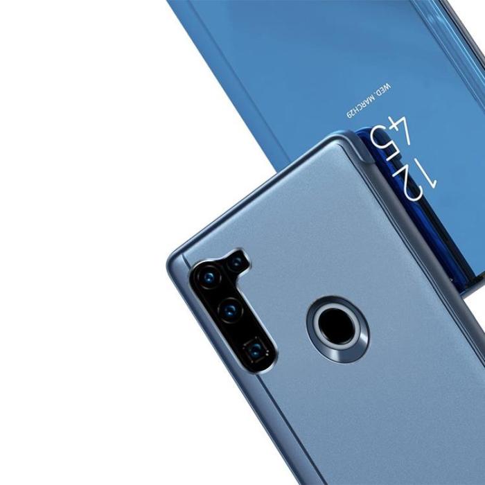 UTGATT4 - Clear View Mobilfodral Motorola Moto G8 Power - Blå