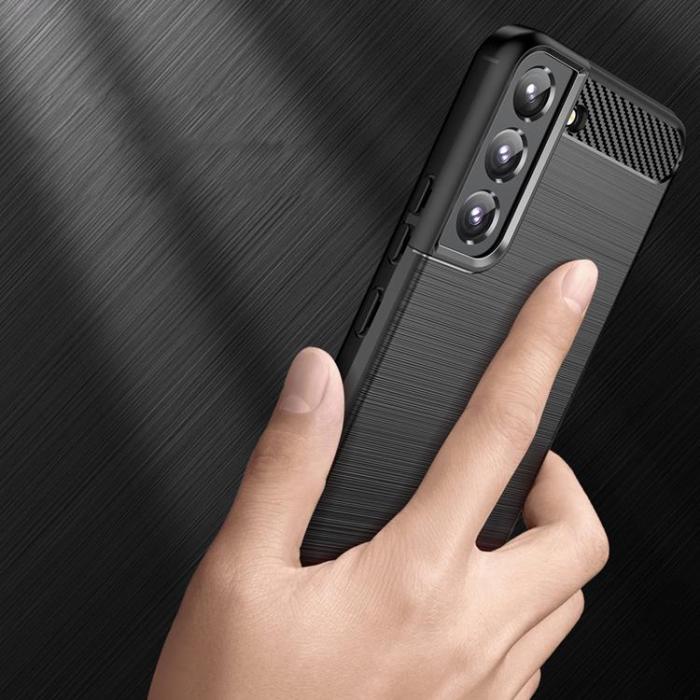 UTGATT5 - Carbon Flexible Skal Samsung Galaxy S22 - Svart