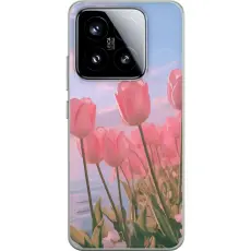 Gustaf - Mobilskal till Xiaomi 15 med Rosa Tulpaner