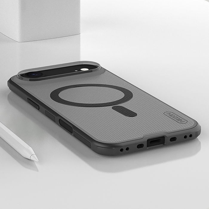 Nillkin - Nillkin iPhone Air Mobilskal MagSafe Super Frosted Shield Pro - Svart