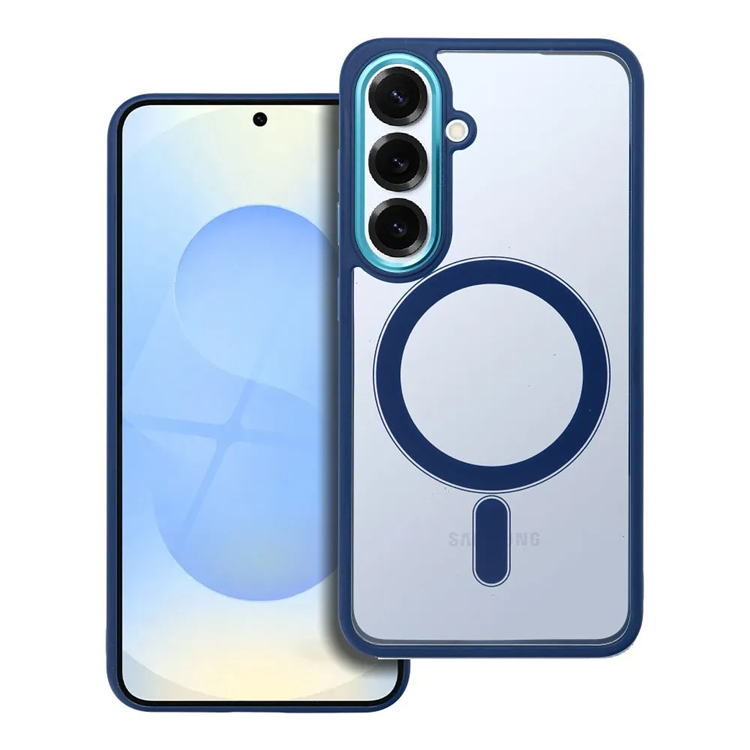 Mobilskal till Galaxy S25 Magsafe Color Edge - Blå | 2353 | AlltMobil