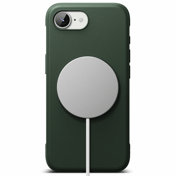 Ringke - Ringke iPhone 16e Mobilskal Magsafe Silikon Magnetic - Grön