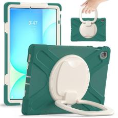 A-One Brand - Galaxy Tab S10 FE Plus Skal Kickstand Handle Grip - Grön