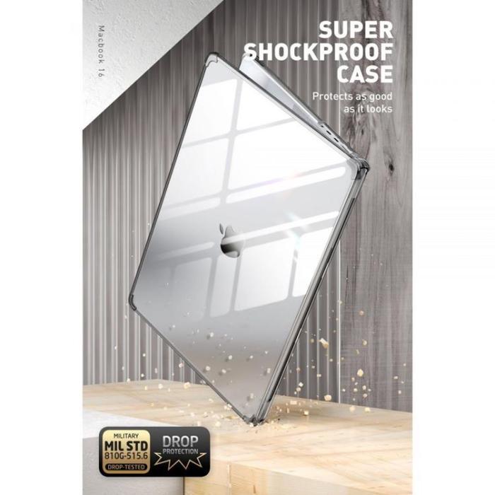 UTGATT1 - SupCase Macbook Pro 16 (2021/2022) Skal Clear Unicorn Beetle - Svart