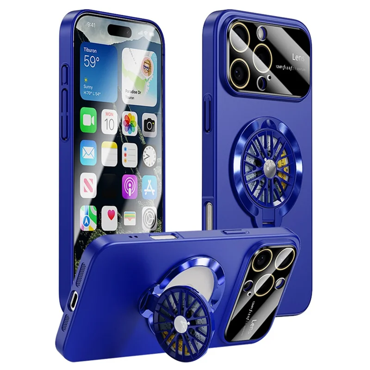 iPhone 16 Pro Mobilskal Magsafe Hard PC - Blå (Sapphire) | 2353 | AlltMobil